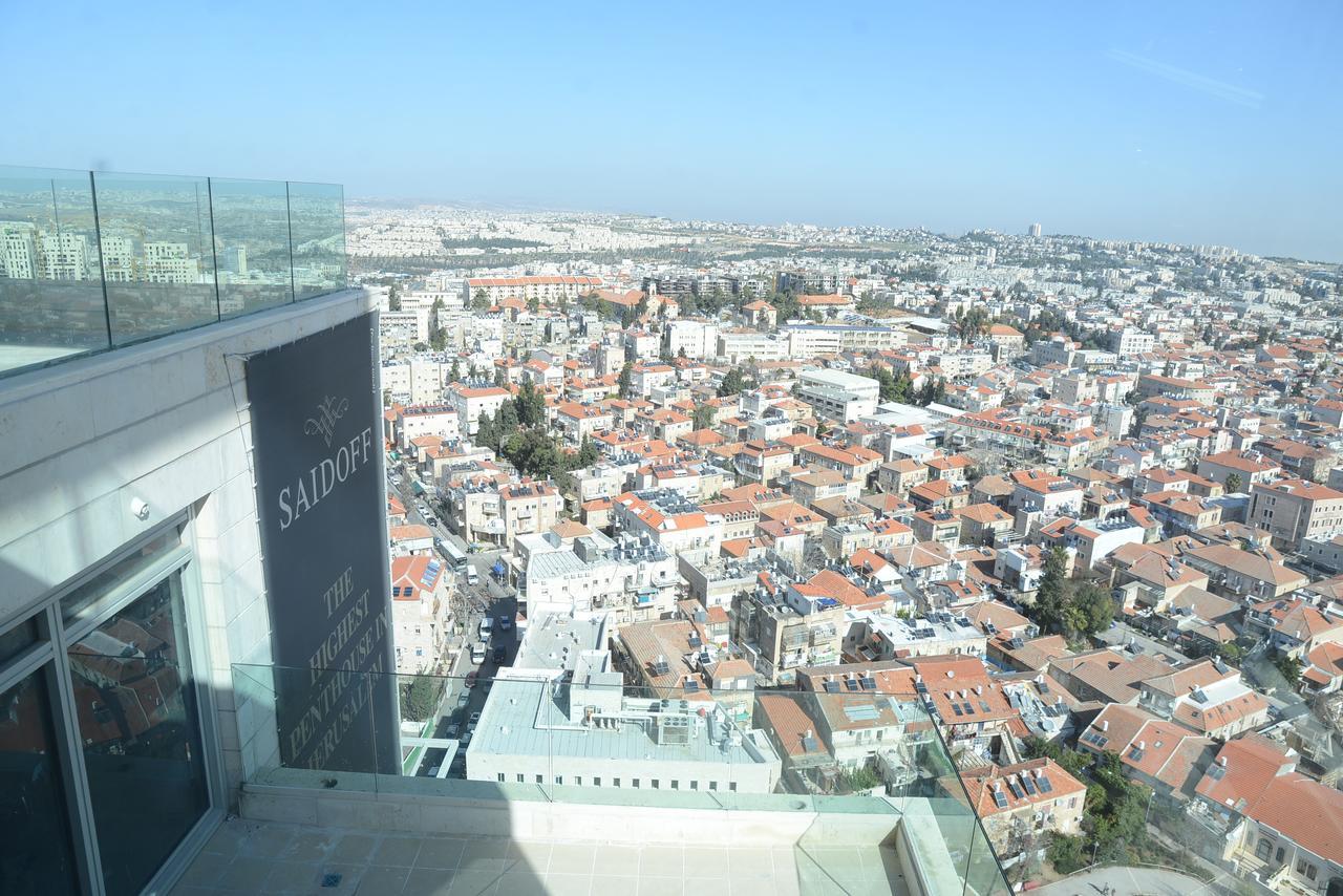 Saidoff, Amazing 4 Bedroom 3 Bath In City Center, Pool, Parking!!! Jerusalem Exterior foto
